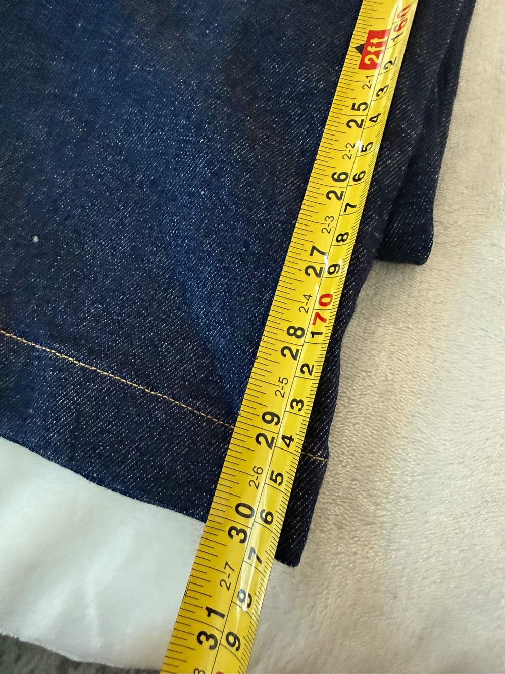 SPANX Pull On Blue Jeans Womens Size XL Dark Wash Bootcut Leg E09 - Picture 3 of 5